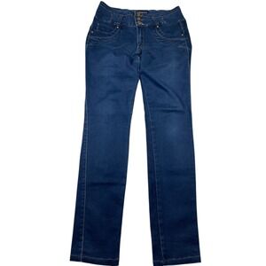 Stage Jeans Women's 7 Blue Ultra‎ High Rise Straight Leg Vintage Denim